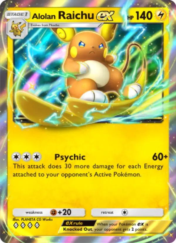 Alolan Raichu ex