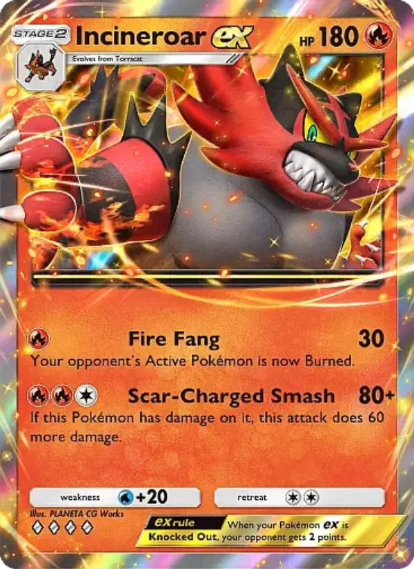 Incineroar ex