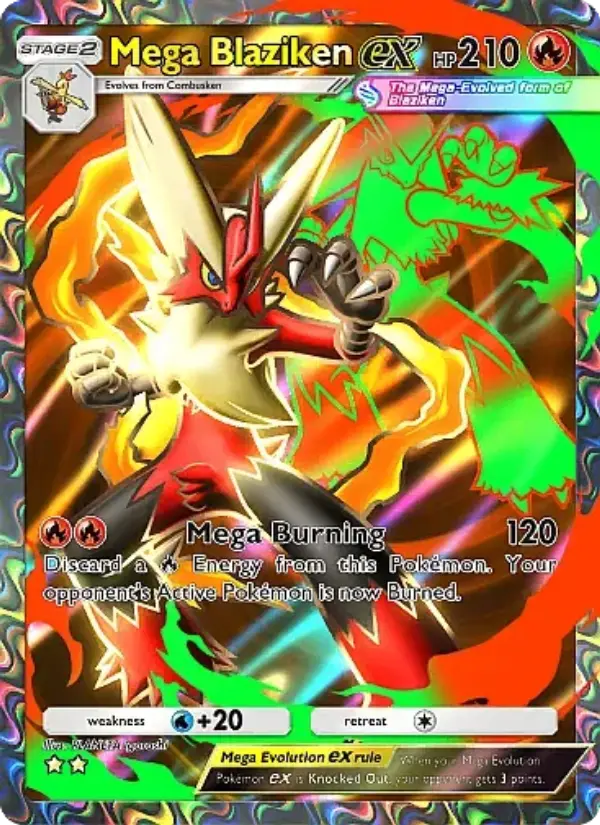 Mega Blaziken ex