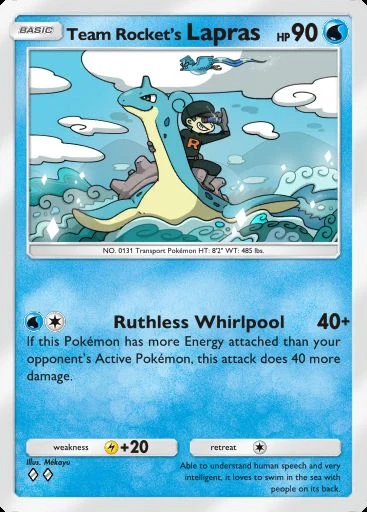 Team Rocket's Lapras