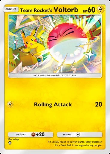 Team Rocket's Voltorb