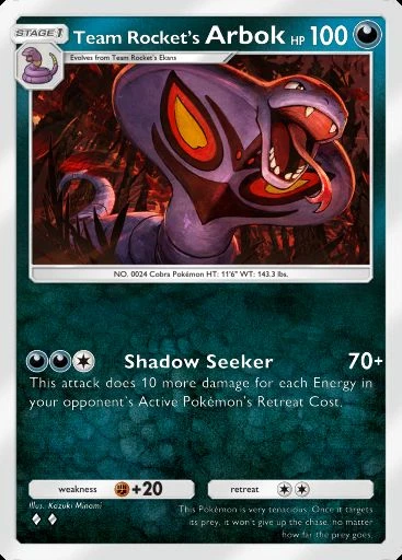 Team Rocket's Arbok