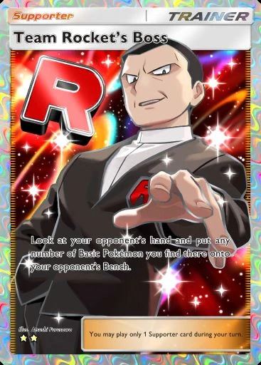Team Rocket's Boss